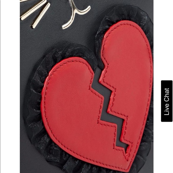 Charlotte Olympia Broken Heart Feline Bucket Bag - Picture 2 of 3